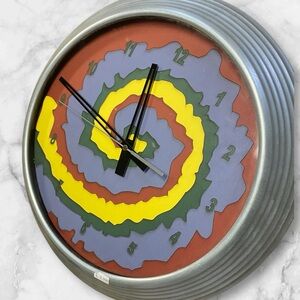 New with tag clock colorful new clock